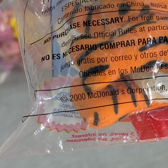 Sealed NIP 2000 McDonald's Happy Meal Toys Winnie the Pooh Set of 5 - Picture 7 of 8